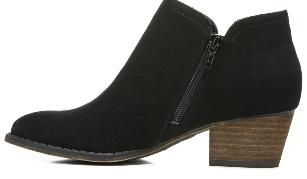 LifeStride Bottes^Botte Cheville A Talon Bloc Blake Pour Femmes - Moyen/Large