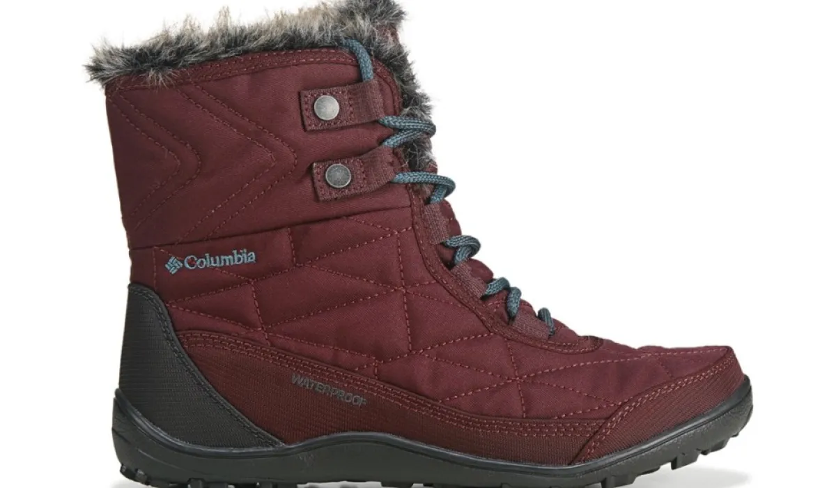 Columbia Bottes^Botte Dhiver Impermeable Minx Shorty 3 Omni-Heat Pour Femme