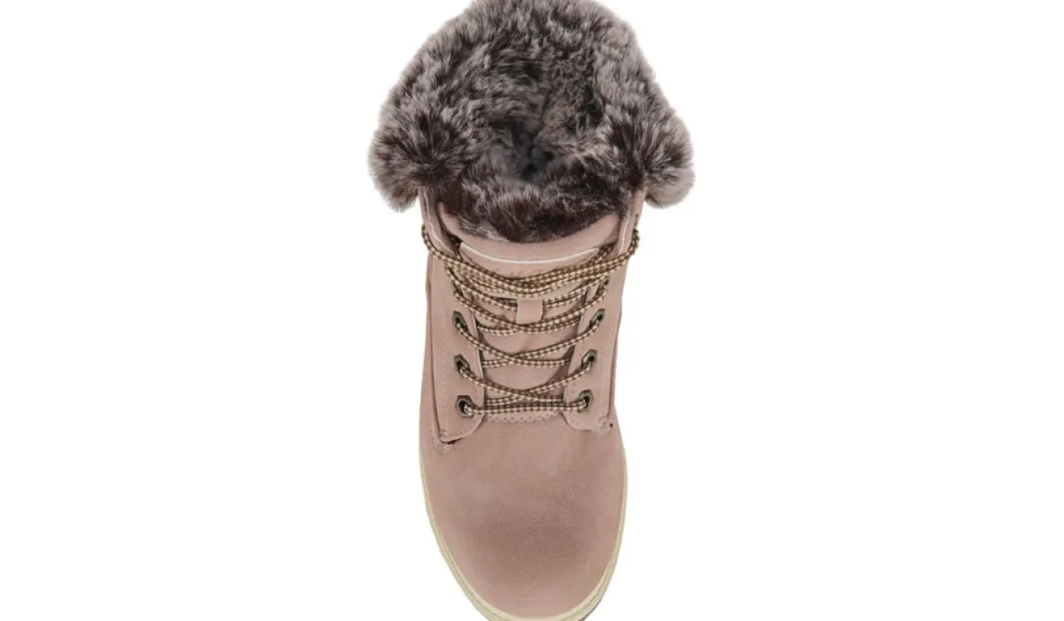 Lugz Bottes^Botte Haute Ornee De Fourrure Empire Pour Femmes