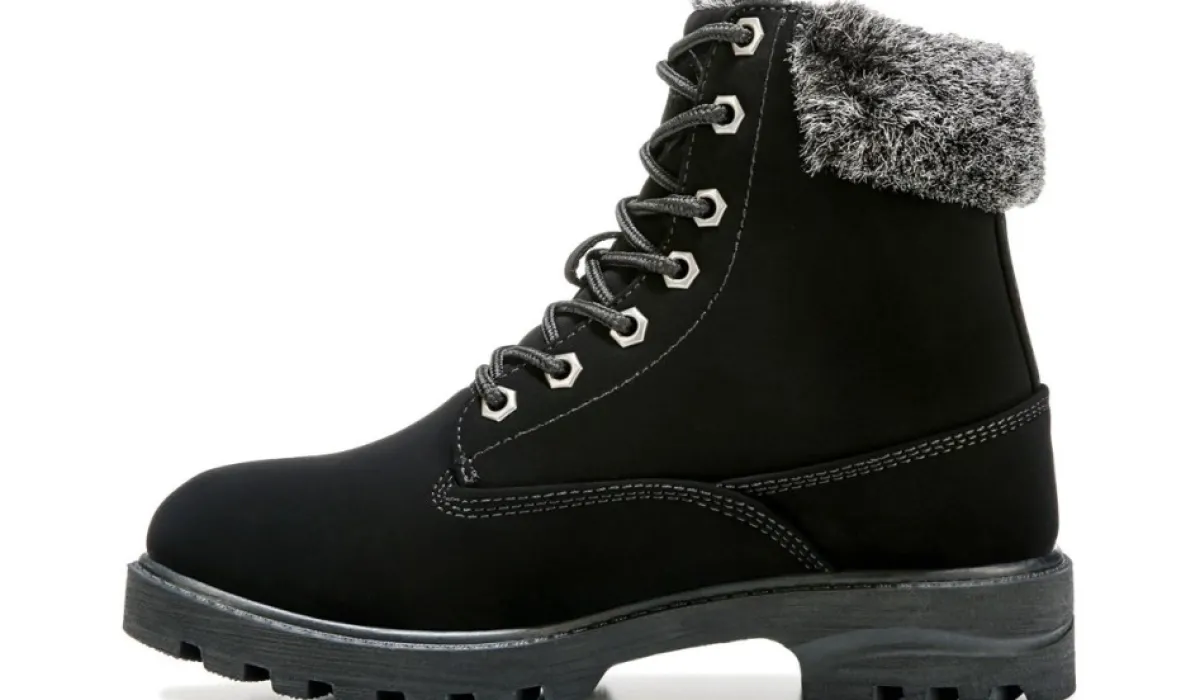 Lugz Bottes^Botte Haute Ornee De Fourrure Empire Pour Femmes