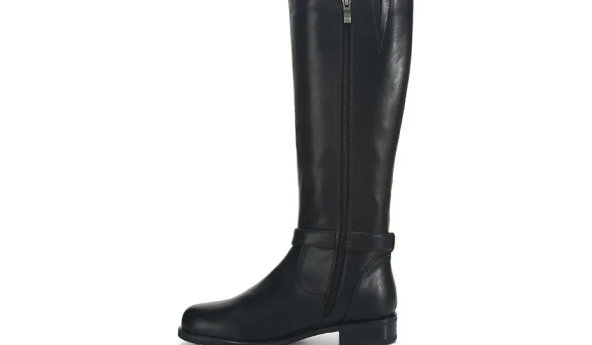 Taxi Bottes^Botte Impermeable En Cuir A Tige Haute Tessa Pour Femmes