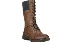 Taxi Bottes^Botte Lacee A Mi- Mollet Et Resistante A Leau Erika Pour Femmes