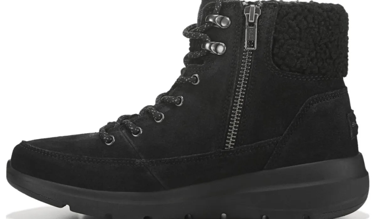 Skechers Bottes^Botte Lacee Glacial Ultra Pour Femmes - Moyen/Large