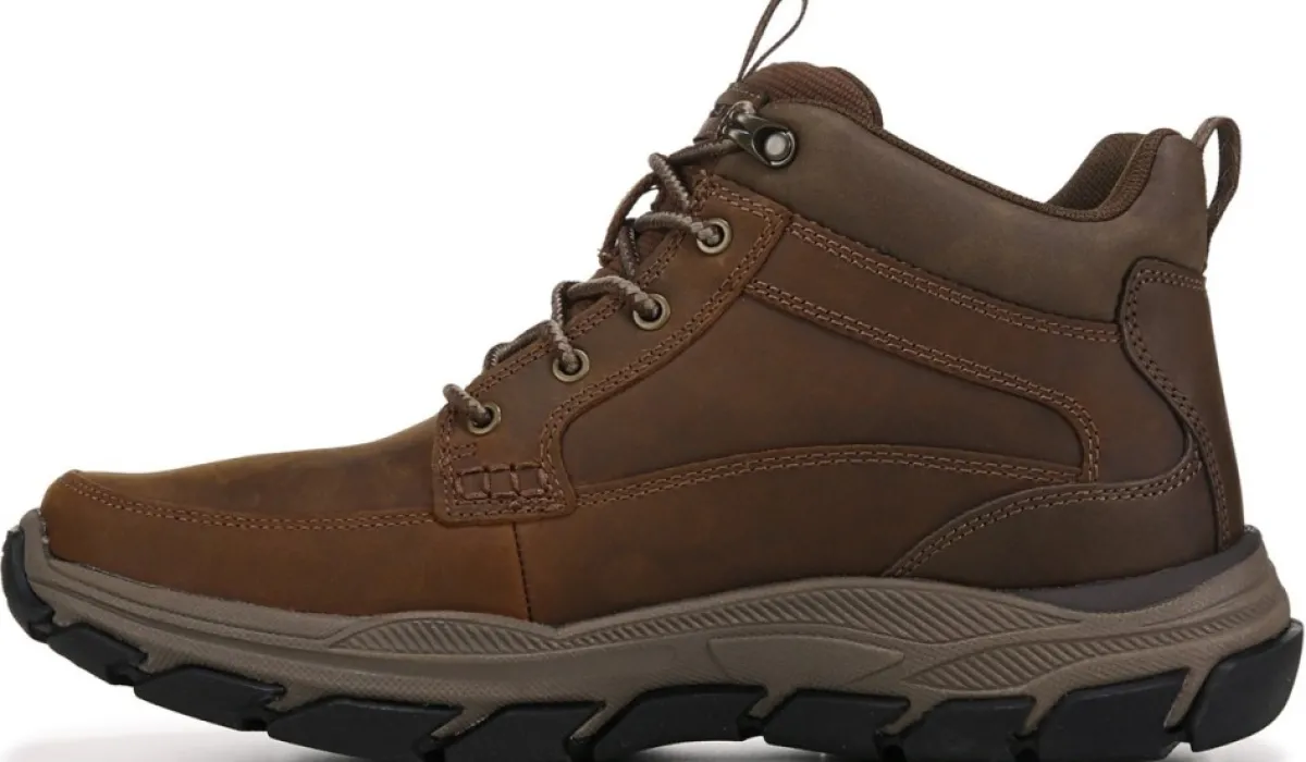 Skechers Bottes^Botte Lacee Hydrofuge Boswell Pour Hommes