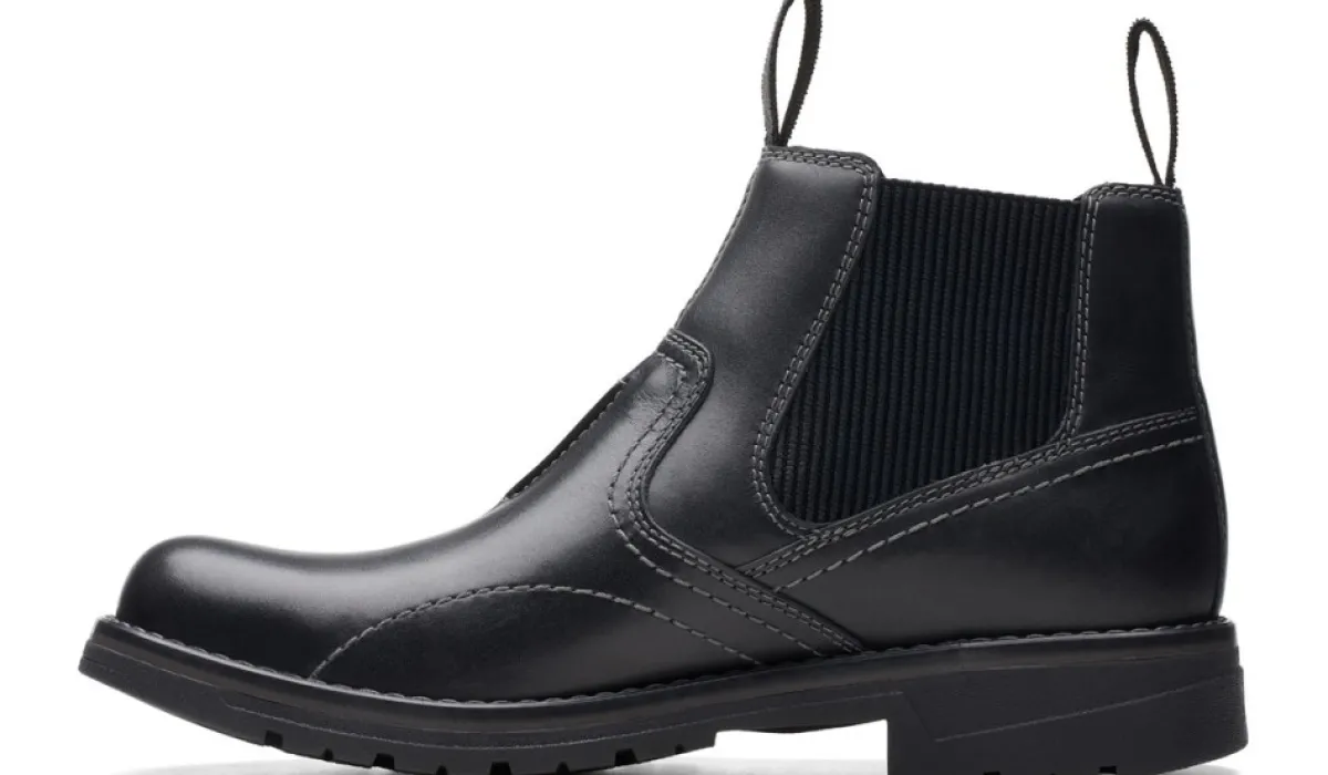 Clarks Bottes^Botte Morris Pour Hommes