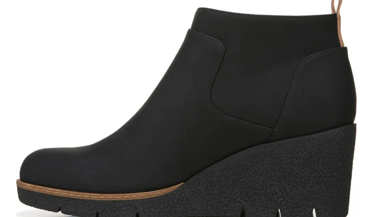 Dr. Scholl's Bottes^Bottillon A Talon Compense Bianca Pour Femmes