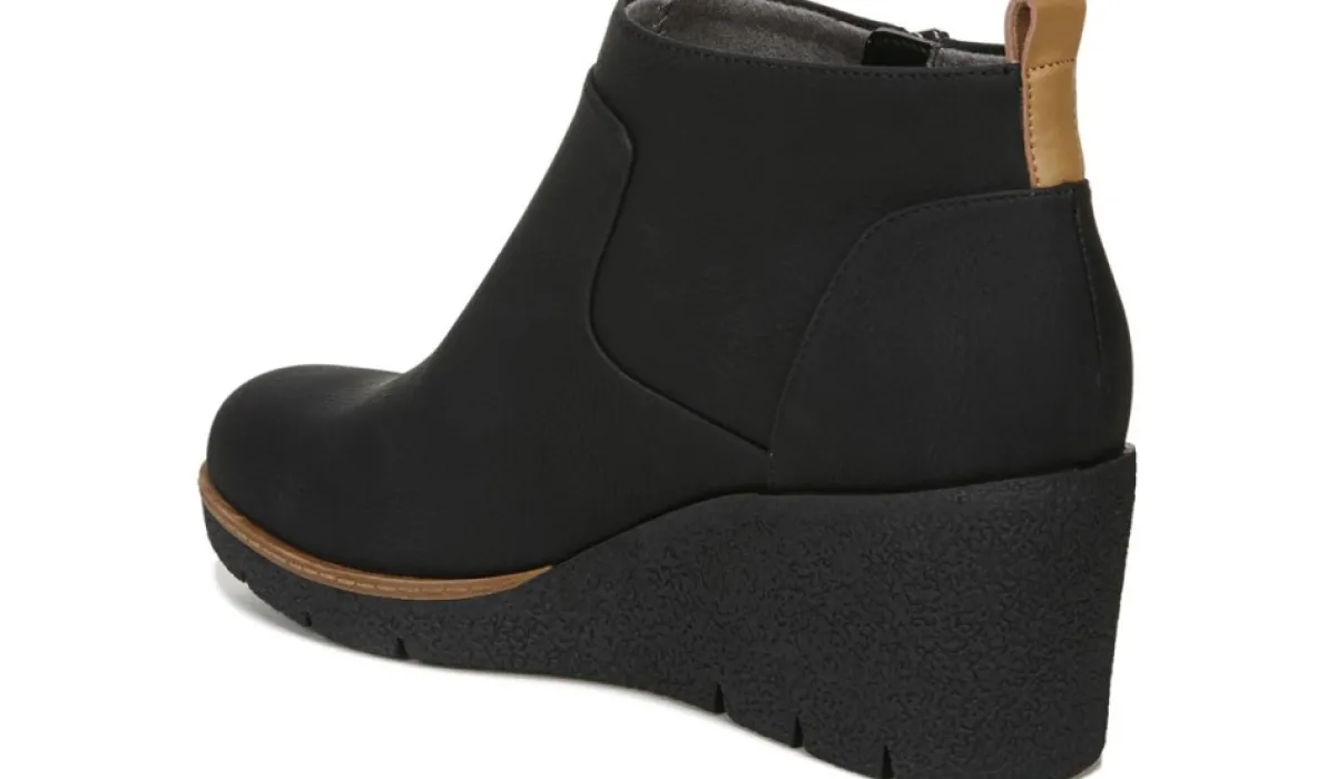 Dr. Scholl's Bottes^Bottillon A Talon Compense Bianca Pour Femmes