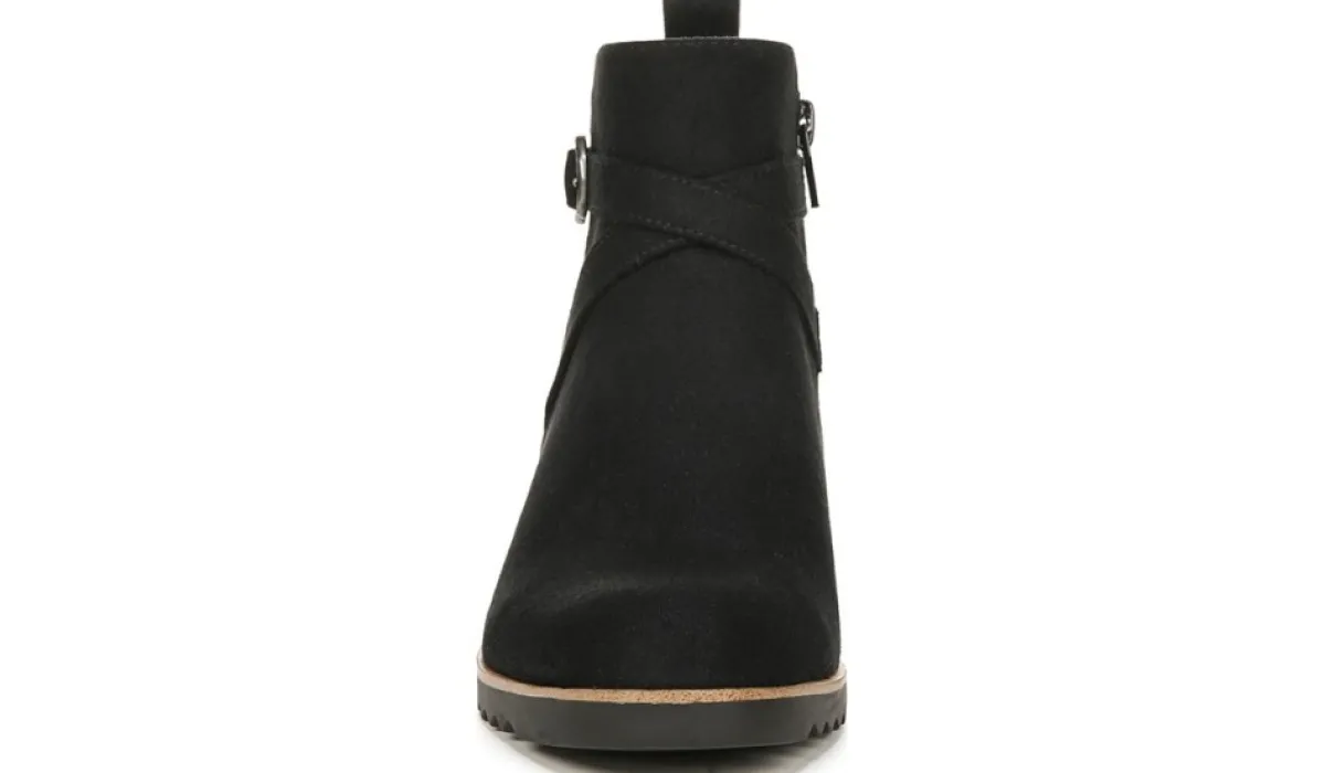 LifeStride Bottes^Bottillon A Talon Compense Zinfandel Moyen Et Large Pour Femmes