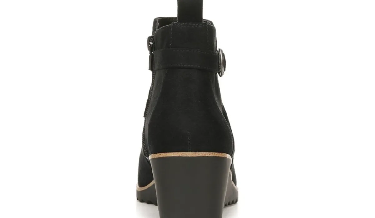 LifeStride Bottes^Bottillon A Talon Compense Zinfandel Moyen Et Large Pour Femmes