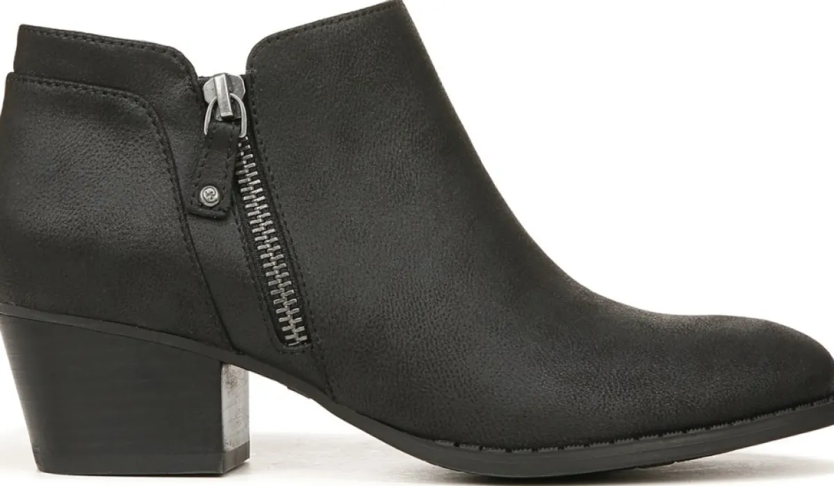 LifeStride Bottes^Bottillon Avec Fermeture Eclair Laterale Blake Moyen Et Large Pour Femmes