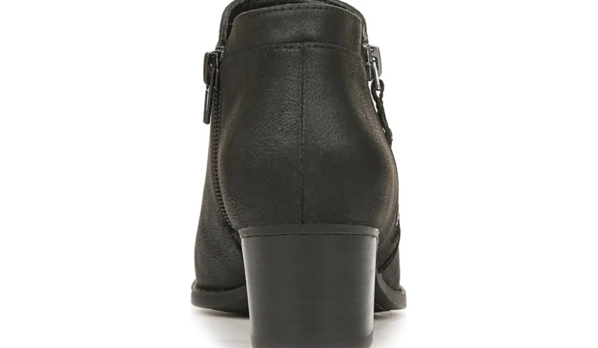 LifeStride Bottes^Bottillon Avec Fermeture Eclair Laterale Blake Moyen Et Large Pour Femmes