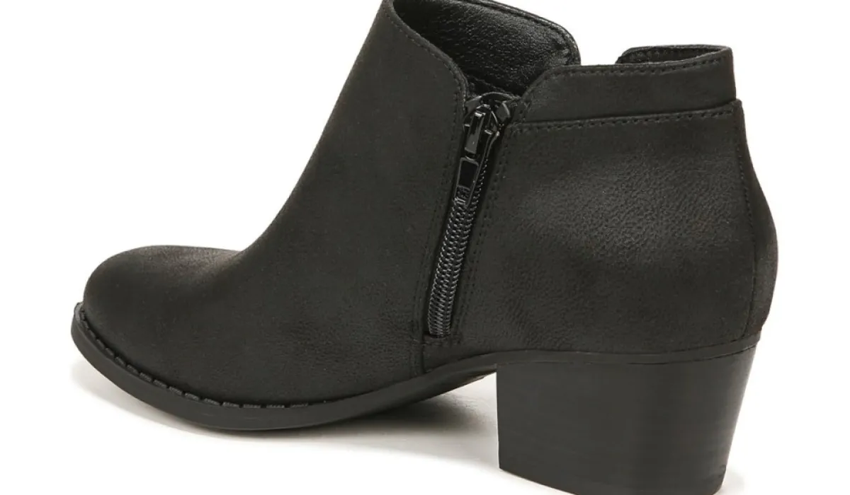 LifeStride Bottes^Bottillon Avec Fermeture Eclair Laterale Blake Moyen Et Large Pour Femmes