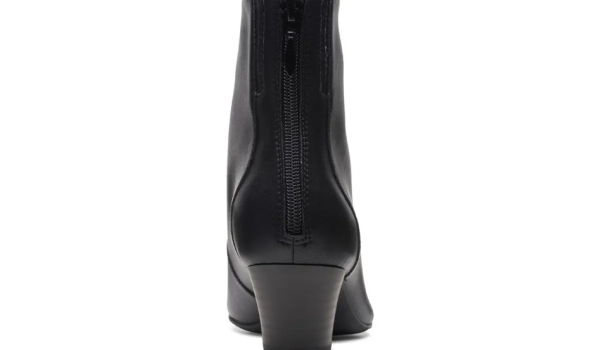 Clarks Bottes^Bottillon En Cuir Teresa Pour Femmes