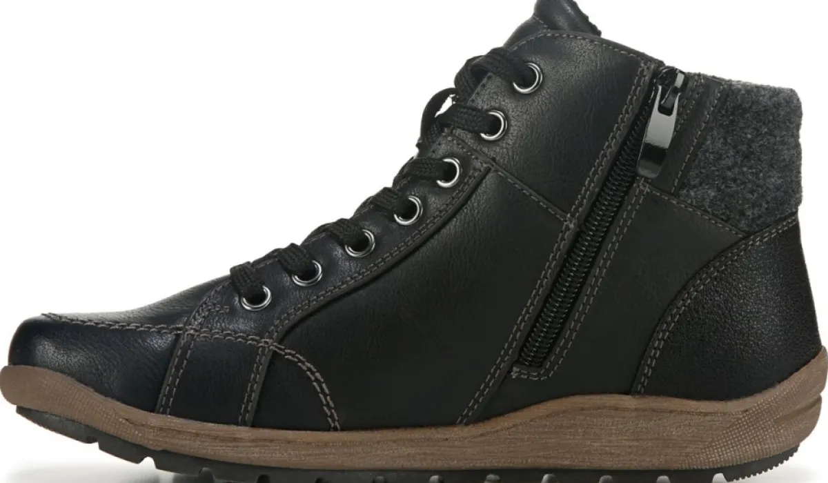Taxi Bottes^Bottillon Lace Resistant A L'Eau Leora Pour Femmes