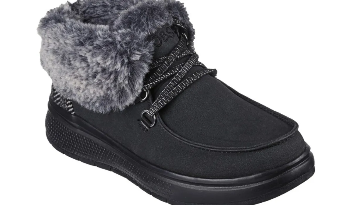Skechers Bottes^Bottillon Sport En Fourrure Bobs Skipper Wave Pour Femmes