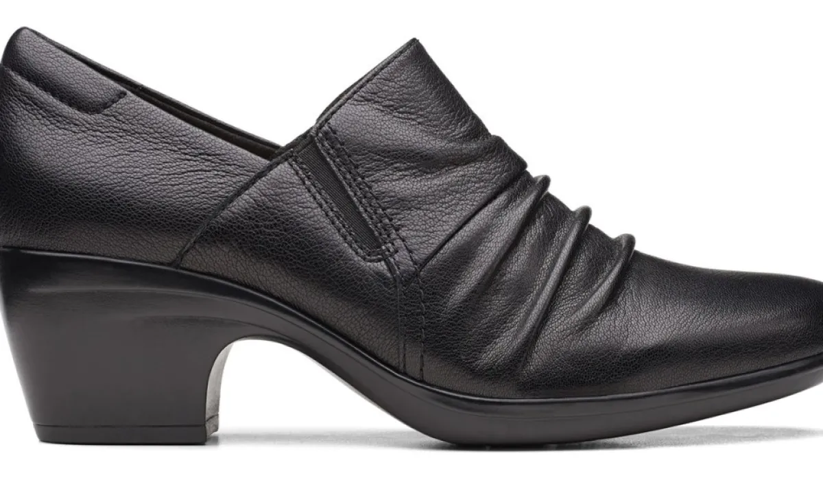 Clarks Bottes^Chaussure A Talons Fourreau Emily Cove Pour Femmes