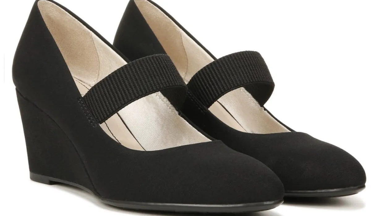 LifeStride Talons^Chaussure Compensee Mary Jane Gio Moyenne Et Large Pour Femmes