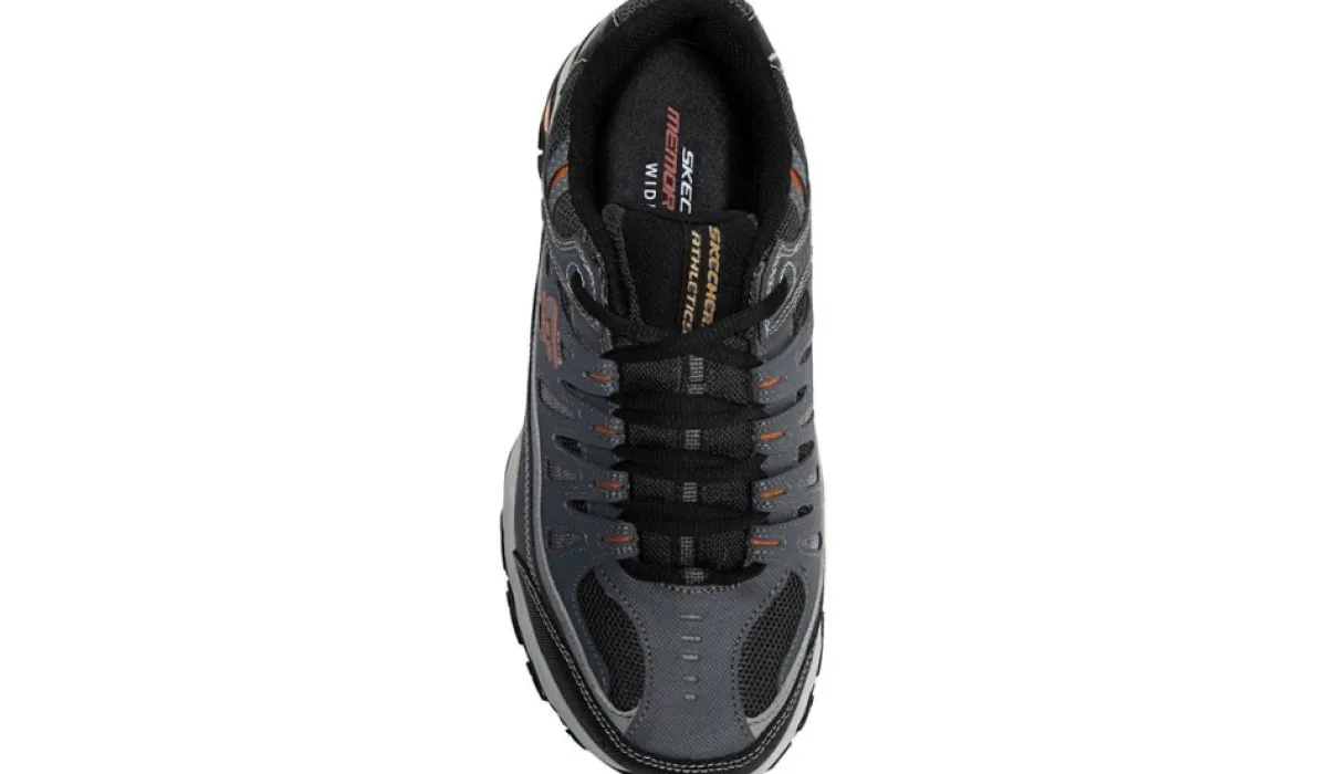 Skechers Chaussures Sport^Chaussure De Sport After Burn A Mousse Viscoelastique Pour Hommes - Extra-Large