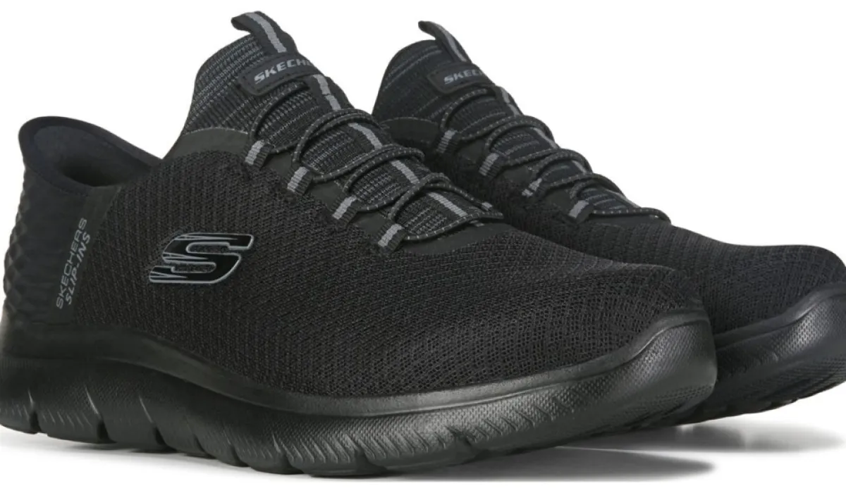Skechers Chaussures Sport^Chaussure De Sport Fourreau Slip-Ins Summits Moyenne Et Large Pour Hommes