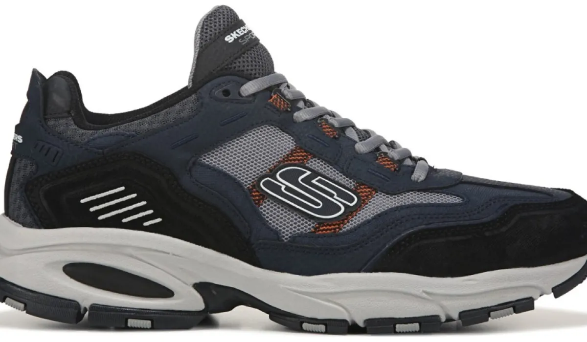 Skechers Chaussures Sport^Chaussure De Sport Vigor 2.0 Trait A Mousse Viscoelastique Pour Hommes - Large