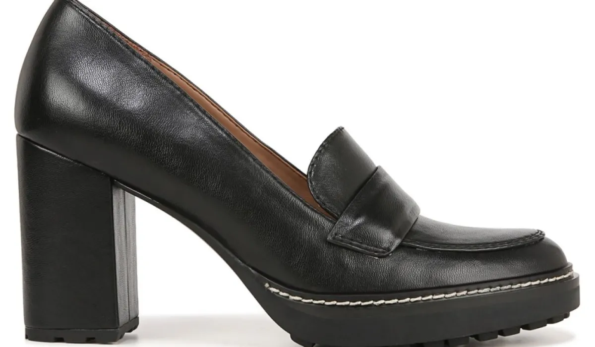 Naturalizer Bottes^Flaneur A Talon Crantee Dabney Pour Femmes
