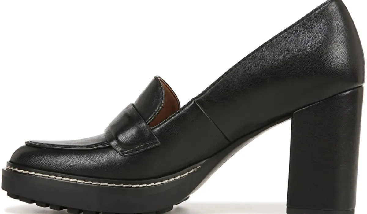 Naturalizer Bottes^Flaneur A Talon Crantee Dabney Pour Femmes
