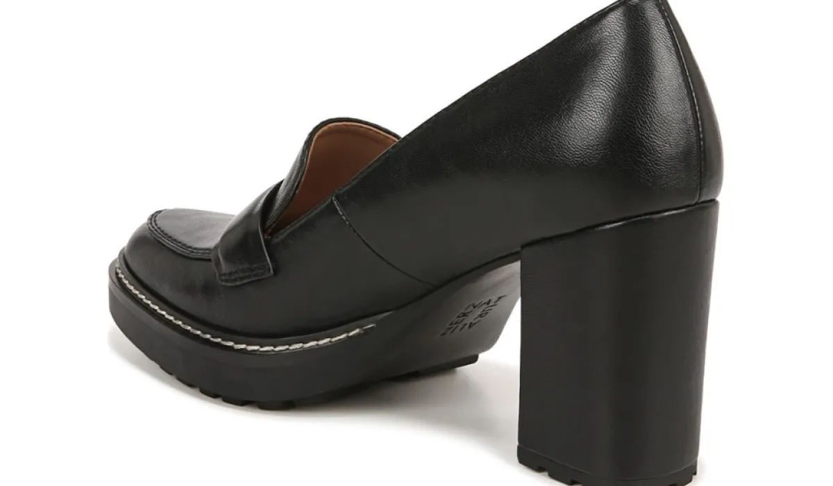 Naturalizer Bottes^Flaneur A Talon Crantee Dabney Pour Femmes