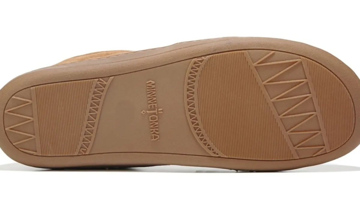 Minnetonka Moccasin Pantoufles^Pantoufle Turner Twin Gore Pour Hommes