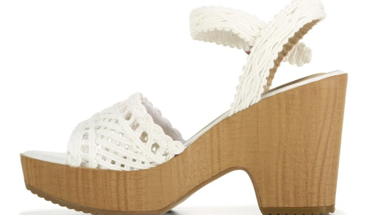 Jellypop Talons^Sabot-Sandale En Bois Danielle Wood Pour Femmes