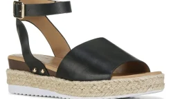 Taxi Sandales^Sandale A Talon Compense De Style Espadrille Audrey Pour Femmes