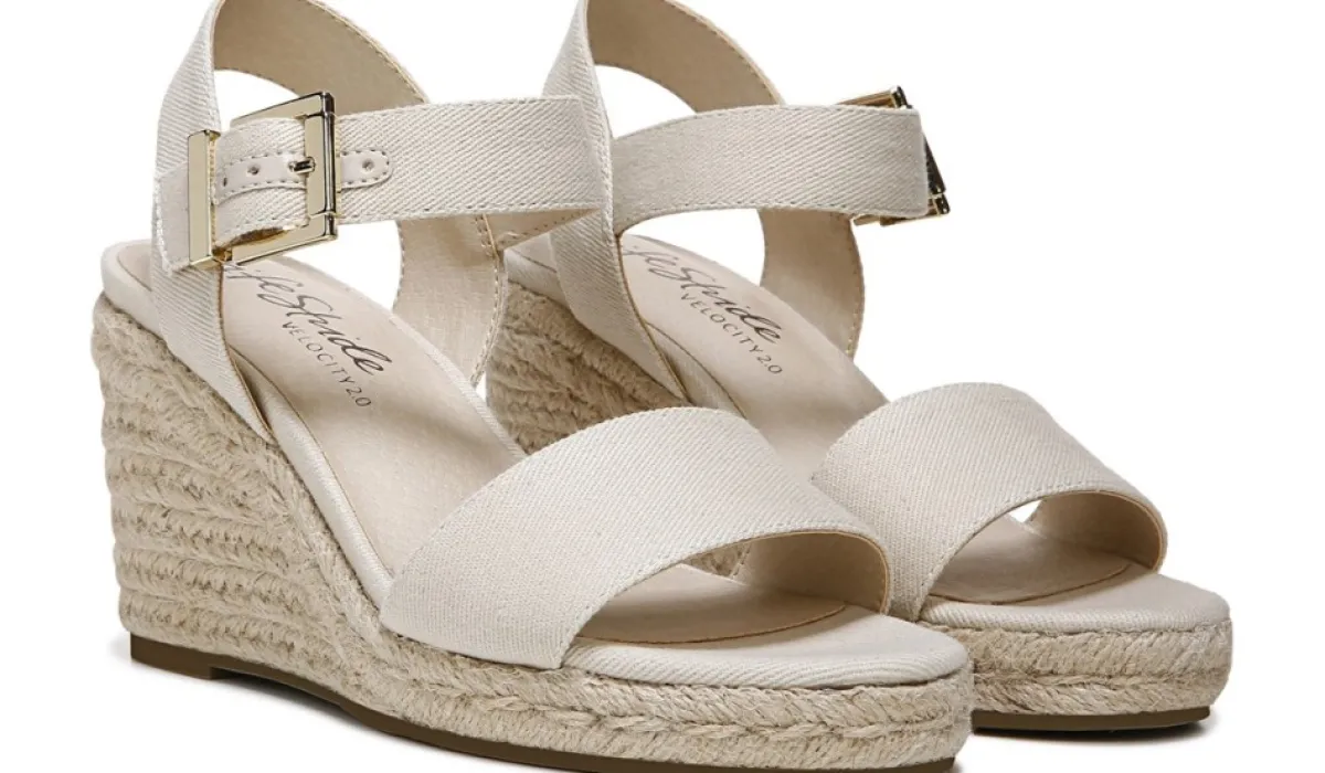 LifeStride Talons^Sandale A Talon Compense Tango 2 Moyen Et Large Pour Femmes