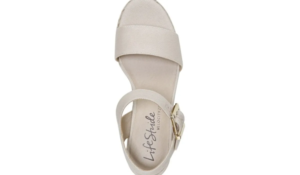 LifeStride Talons^Sandale A Talon Compense Tango 2 Moyen Et Large Pour Femmes