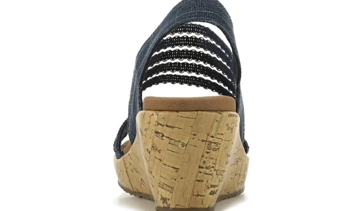 Skechers Sandales^Sandale A Talon Compense Beverlee Fancy Sips Pour Femmes