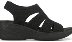 Skechers Sandales^Sandale A Talon Compense Pier Lite Memory Maker Pour Femmes