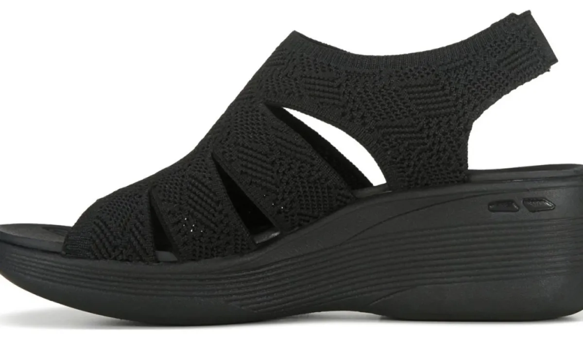 Skechers Sandales^Sandale A Talon Compense Pier Lite Memory Maker Pour Femmes