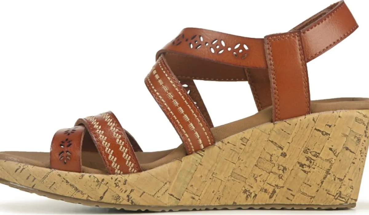 Skechers Sandales^Sandale A Talon Compense Beverlee Pour Femmes