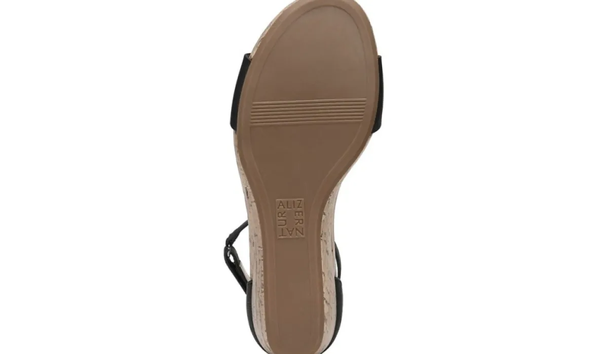 Naturalizer Talons^Sandale A Talon Compense Areda Pour Femme - Moyen/Large