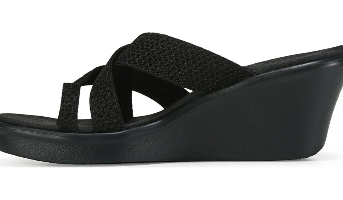 Skechers Sandales^Sandale A Talon Compense Rumble On Heat Maze Pour Femmes