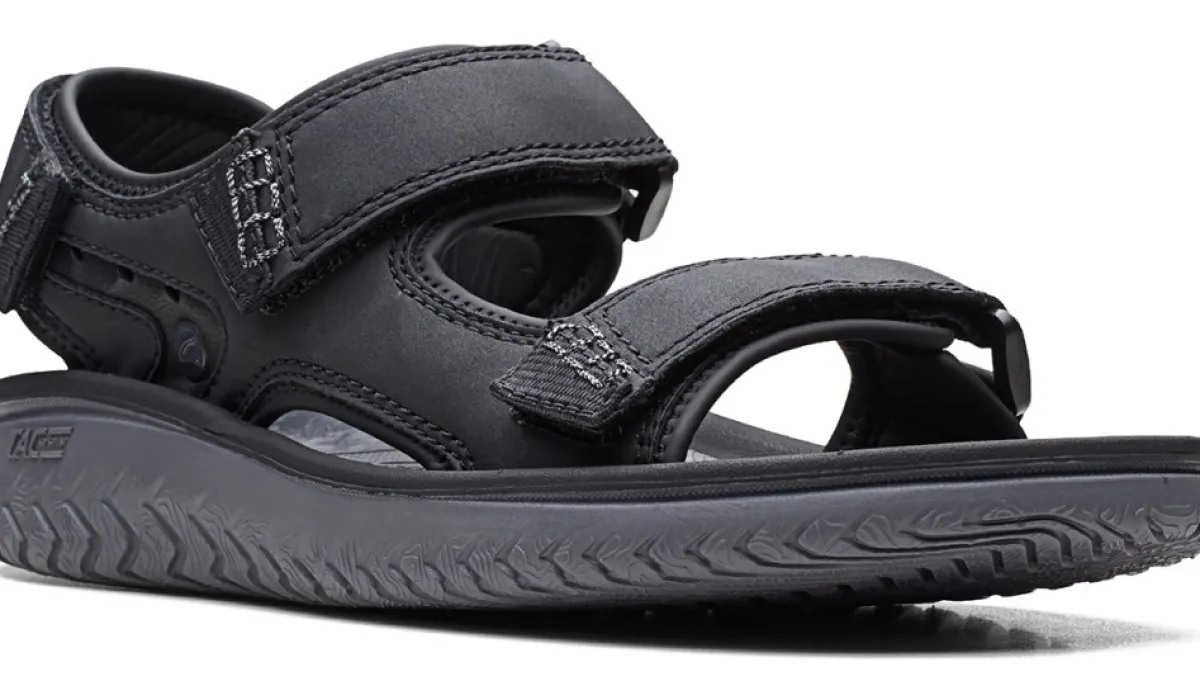 Clarks Sandales^Sandale A Trois Brides Pour Hommes