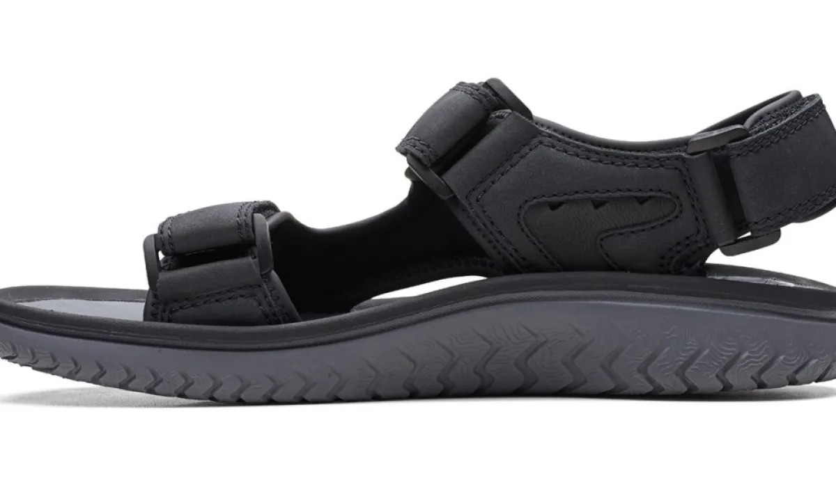 Clarks Sandales^Sandale A Trois Brides Pour Hommes