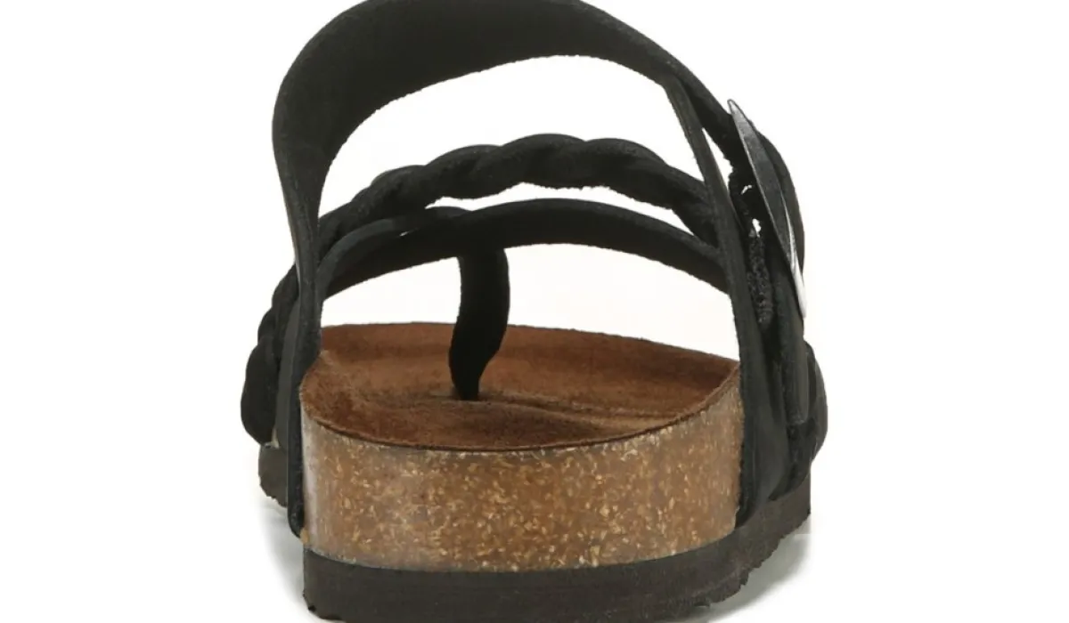 White Mountain Sandales^Sandale Hazy En Cuir Avec Assise Plantaire Pour Femmes