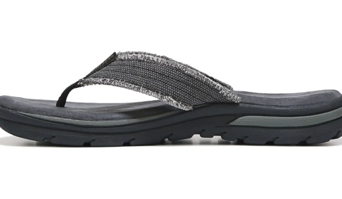 Skechers Sandales^Tong Bosnia En Mousse Viscoelastique Pour Hommes - Moyen/Large