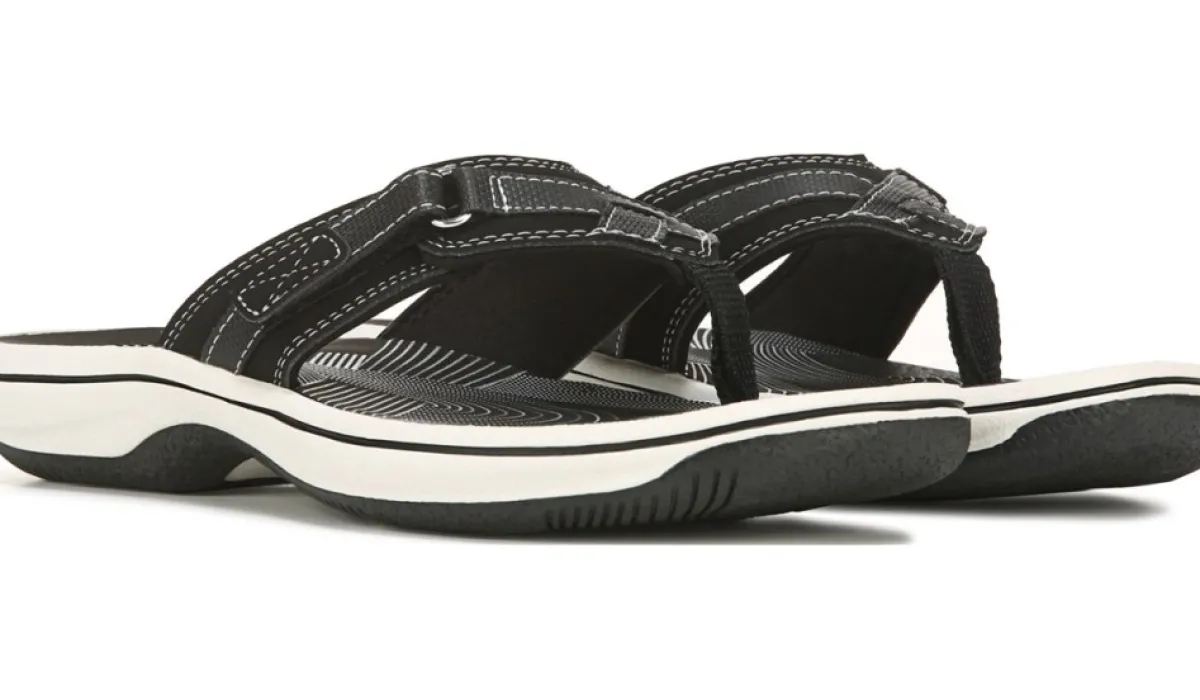 Clarks Sandales^Tong Breeze Sea Cloudsteppers Pour Femmes