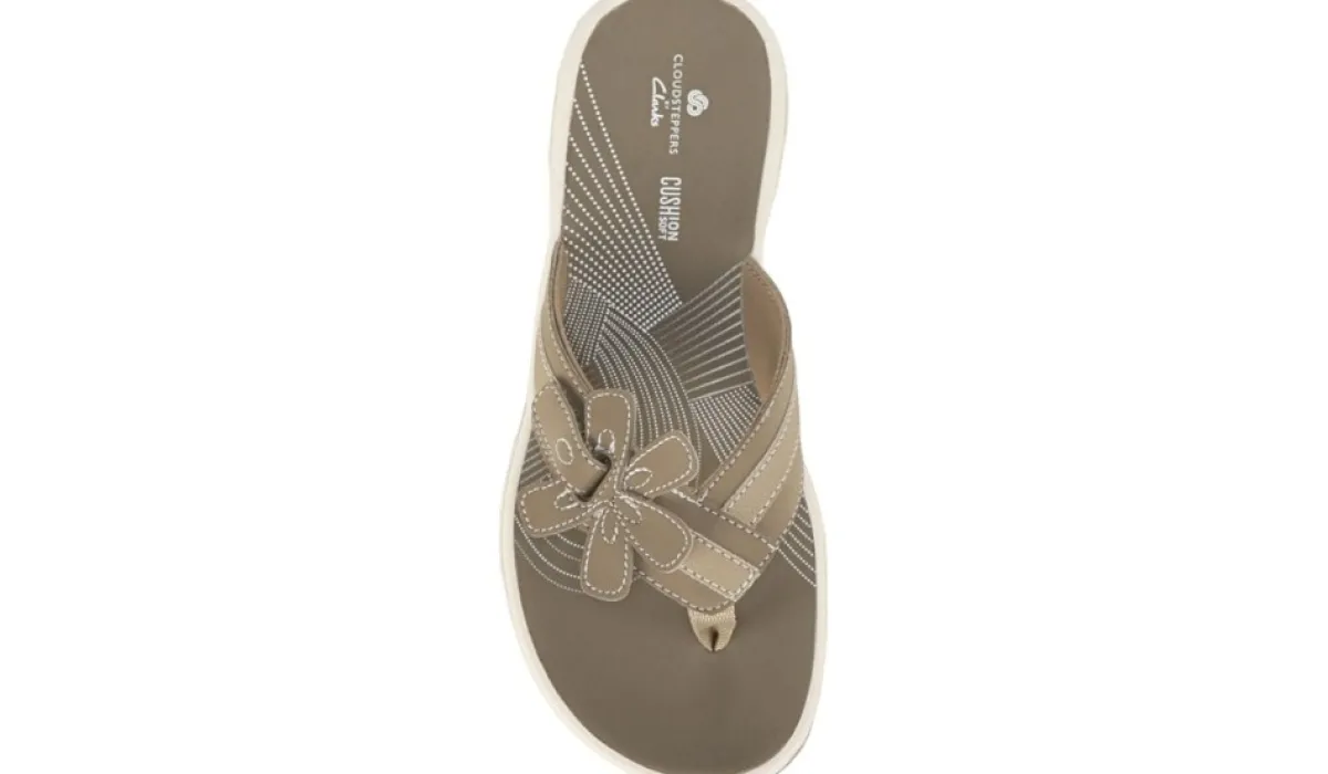 Clarks Sandales^Tong Brinkley Flora Pour Femmes