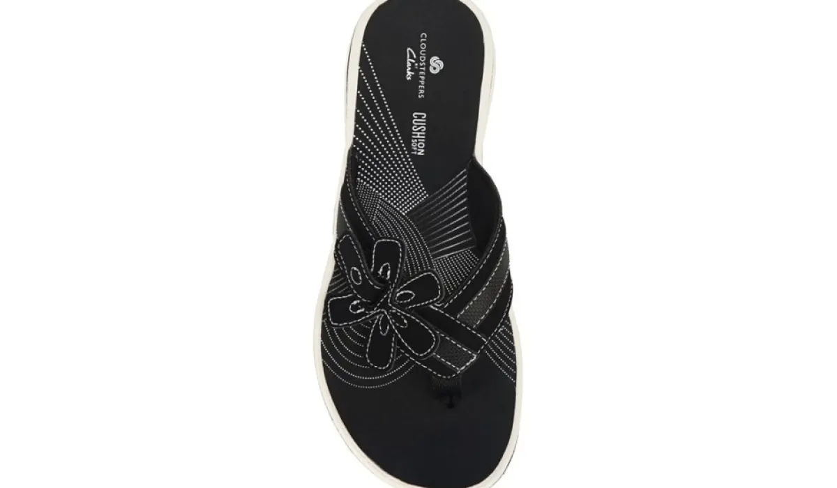 Clarks Sandales^Tong Brinkley Flora Pour Femmes